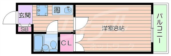 フェリシモ千里山の物件間取画像